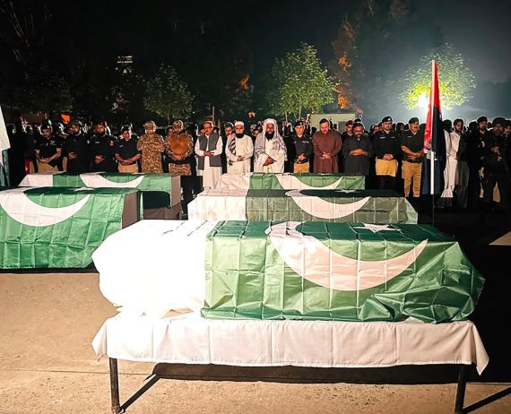 17 killed in suicide bombing outside Pakistan’s Swat police station