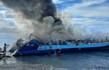 ferry fire