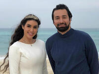 Adham and  Dalida in Hikayati Source ahmedhatemomar Instagram