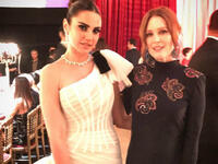 Dorra Zarrouk and Julianne Moore