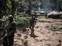 For the last three weeks the FARDC have been fighting in an offensive operation against a militia in the Wago Forest in the Djugu district of Ituria Province. Attacks by this militia and inter-communal fighting between the Lendu and Hema communities have displaced over 300,000 people so far. John WESSELS / AFP 