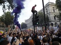 Boris Johnson took charge as Britain's prime minister on Wednesday, on a mission to deliver Brexit by October 31 with or without a deal. Tolga AKMEN / AFP / POOL