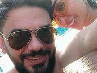 Dunia Batma and her husband Source Instagram