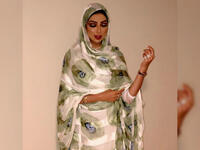 The Moroccan singer appeared in an attractive outfit in multiple pictures and videos on her Instagram account Source dunia batma Instagram