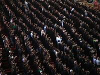 The religious commemoration of Ashura, which includes a ten-day mourning period starting on the first day of Muharram on the Islamic calendar, commemorates the seventh-century slaying of Prophet Mohammed's grandson Imam Hussein in Karbala. Mohammed SAWAF / AFP