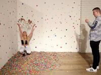 The Selfie Factory - the brainchild of Will Bower -- is near the end of its six-week run at Westfield London, one of Europe's biggest shopping centres. In that time, thousands have passed through the 20-odd themed booths and backdrops for quirky images to upload on their social media. Isabel INFANTES / AFP