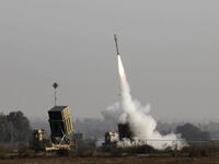 Air raid sirens sounded in the southern Israeli towns near the Gaza Strip border. Since Israel's targeted killing of Islamic Jihad commander Baha Abu al-Ata on November 12 in the morning, at least 220 rockets have been fired at Israel from Gaza without causing any deaths, the military said. Israeli air defences intercepted 90 percent of the rockets, it added.  MENAHEM KAHANA / AFP