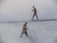 They handle dangerous machinery with finesse, and shrug off the dangers of a job where a mistake can prove fatal. Khaled DESOUKI / AFP