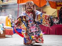 Lhosar, the New Year of the Tibetans, falls in February or March and is marked with feasts, family gatherings and the exchanging of gifts (Twitter)