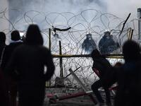 Greek police fired tear gas at migrants who have amassed at a border crossing in the western Turkish province of Edirne, some of whom responded by hurling stones at the officers. The clashes come as Greece bolsters its border after Ankara said it would no longer prevent refugees from crossing into Europe following the death of 33 Turkish troops in northern Syria. Ozan KOSE / AFP