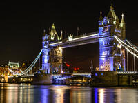 Tower Bridge is a famous icon of London that was built in 1894 on river Thames. Each tower reaches a height of 65 meters. (Shutterstock/ File Photo)