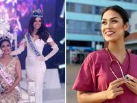 قررت ملكة جمال إنجلترا "بهاشا موخيرجي" التخلي عن لقبها والعودة إلى مزاولة مهنتها من كطبيبة أجل المساهمة في مكافحة فيروس "كورونا" الجديد.