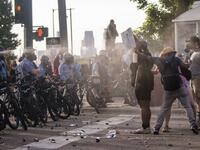 Floyd was later pronounced dead while in police custody after being transported to Hennepin County Medical Center. Stephen Maturen/Getty Images/AFP