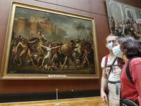 The Louvre museum will reopen its doors on July 6, 2020, after months of closure due to lockdown measures linked to the COVID-19 pandemic, caused by the novel coronavirus. FRANCOIS GUILLOT / AFP