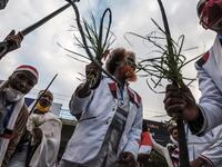 Members of Ethiopia's largest ethnic group gathered under heavy security in Addis Ababa for a scaled-back version of their annual thanksgiving festival against a backdrop of unrest and political division. EDUARDO SOTERAS / AFP