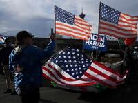 Supporters around the country are taking to the streets to celebrate after news outlets have declared Democratic presidential nominee Joe Biden winner over President Donald Trump in the U.S. Presidential race. Ethan Miller/Getty Images/AFP