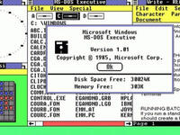 8. First version of Microsoft Windows: