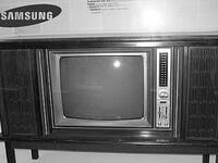 7. First Samsung TV