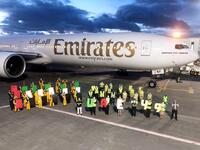 Emirates Airlines Crew celebrates the National Day. (Twitter)