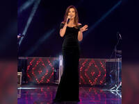 Nancy Ajram threw a concert in Egypt