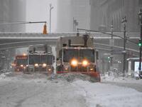 The National Weather Service issued storm warnings from Virginia to Maine -- a swathe home to tens of millions of people -- and forecast snowfall of 18 to 24 inches (45-60 centimeters) in southern New York, northeastern New Jersey and parts of southwest Connecticut.  Angela Weiss / AFP