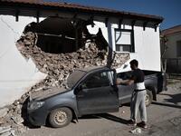 A strong 6.3-magnitude earthquake hits Greece
