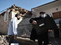 A strong 6.3-magnitude earthquake hits Greece