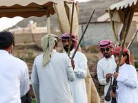 Taashir is a war dance performed in Taif