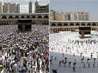 وفي العام الماضي، شارك نحو 10 آلاف مقيم في المناسك، مقارنة بنحو 2,5 مليون مسلم في 2019، في موسم غير مسبوق من حيث طبيعة التنظيم والعدد خيّم عليه شبح فيروس كورونا المستمر في التفشي حول العالم حاصدًا ملايين الوفيات.