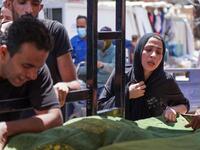 Iraqis Mourn Victims in Covid-19 Facility Hospital Fire