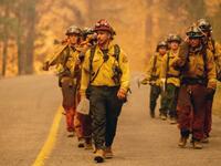 Wildfires erupts in Northern California Forests