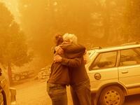 Wildfires erupts in Northern California Forests