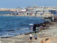 Pollution at Libya beaches