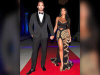 Nicole Scherzinger and Thom Evans