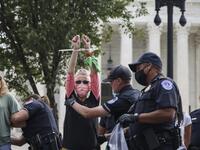 Pro-choice and Anti-abortion Activists Protest in the US