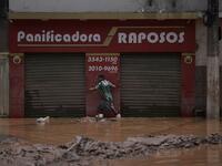 Heavy rains in Brazil