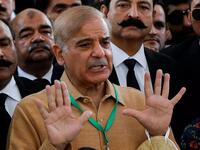 في  1999، أطيح بـشهباز مع شقيقه، في انقلاب عسكري وعوقبا بالسجن، عندما حاول نواز استبدال قائد الجيش، قبل أن يغادرا البلاد إلى السعودية حيث قضيا هناك 8 سنوات حتى 2007.
