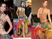 Emily Ratajkowski in Altelier Versace
