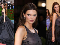 Kendall Jenner in Prada.