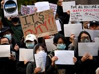 Protests in Melbourne 