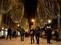 Paris Christmas lights