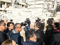 Aleppo devastation