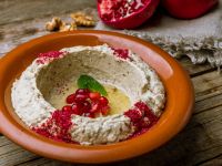 طريقة عمل بابا غنوج بالطحينة