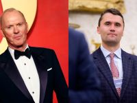 Actor Michael Keaton / Charlie Kirk