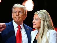 US President Donald Trump & Erika Kirk