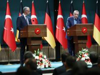 Turkish President Recep Tayyip Erdoğan (right) and German Chancellor Friedrich Merz during a joint press conference in Ankara, October 30, 2025. Photo: Presidency of the Republic of Turkey / @trpresidency German chancellor meets Erdoğan in Ankara, seeks reset with Turkey