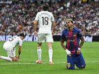 نجم برشلونة السابق ينتقد يامال: “تصرف بدون نضج أمام ريال مدريد” (Photo by JAVIER SORIANO / AFP) نجم برشلونة السابق ينتقد يامال: “تصرف بدون نضج أمام ريال مدريد”