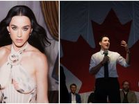 Katy Perry and Justin Trudeau