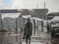 الأمطار تغمر غزة