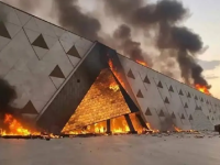 صور بالذكاء الإصطناعي تظهر حريقاً بالمتحف المصري الكبير - متداول